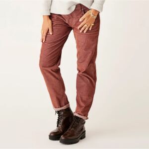 Carve Designs Rust Corduroy Pants
